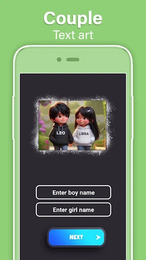 Text Art: Name on photo editor Screenshot 2