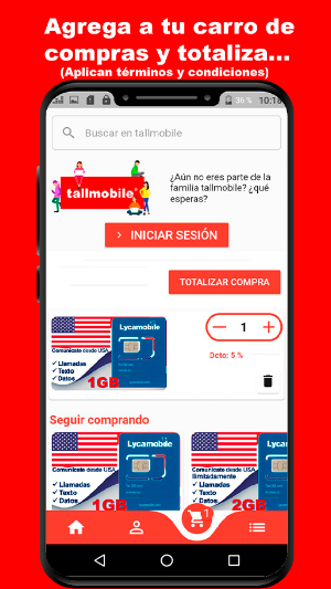 tallmobile Screenshot 3