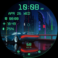 Cyberpunk Ambient - watch face