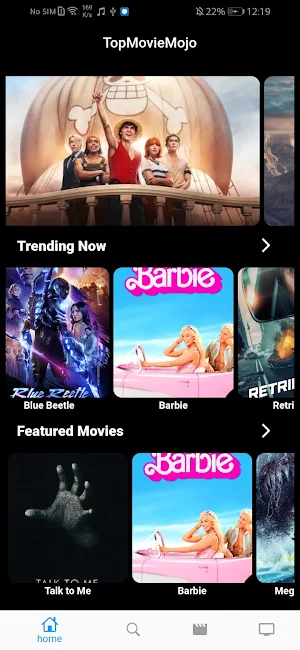MovieMojo - Watch Movies & TV Screenshot 0