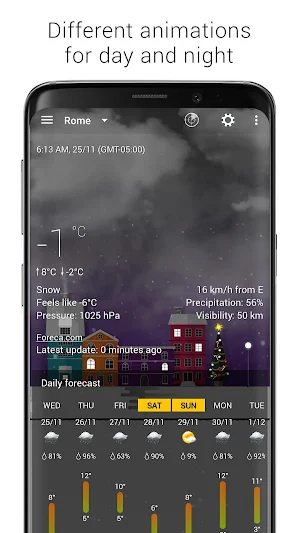 Animated Christmas backgrounds premium add-on Screenshot 3