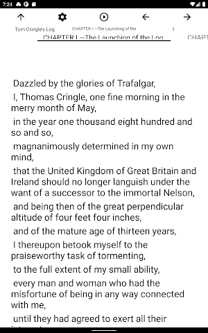 Book, Tom Cringle's Log Screenshot 3