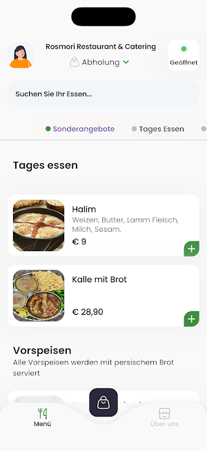 Rosmori Restaurant & Catering Screenshot 1