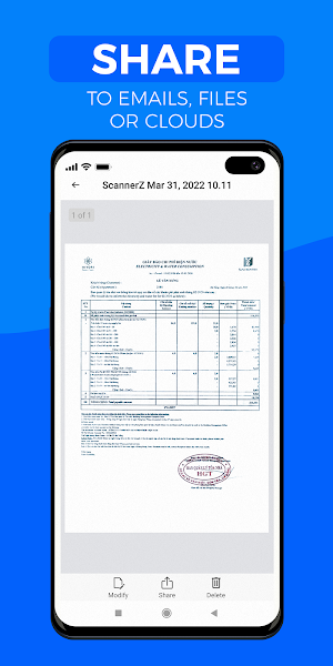 Scanner Z -  PDF Documents Screenshot 3