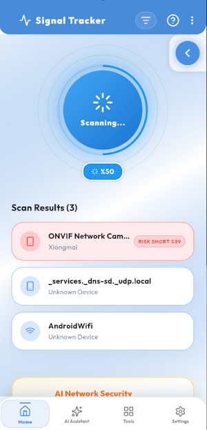 Signal Tracker: Wi-Fi & EMF Screenshot 1