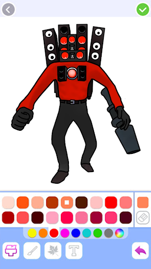 Titan Speaker Man Skibidi Game Screenshot 1