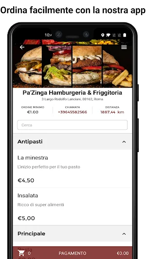 Pa'Zinga Hamburgeria Screenshot 1