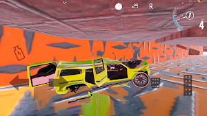 Mega Ramp - Car Crashing Stunt Screenshot 2