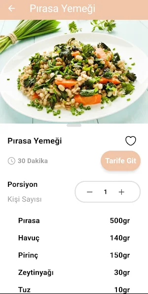 Pratik Yemek Tarifleri Screenshot 0