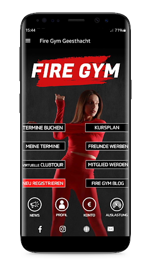 Fire Gym Screenshot 0