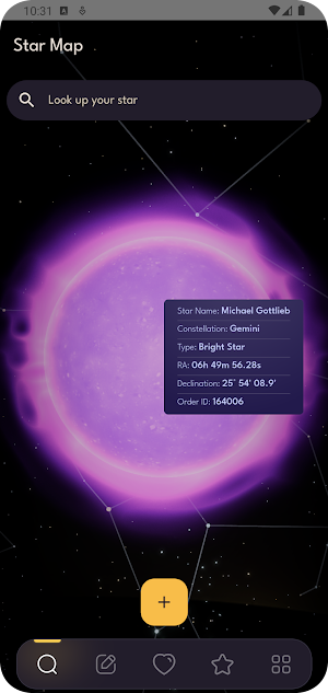 Name Star Register Screenshot 1