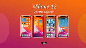iphone 12 launcher & wallpaper Screenshot 0