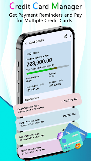 Credit Card Manager Screenshot 3
