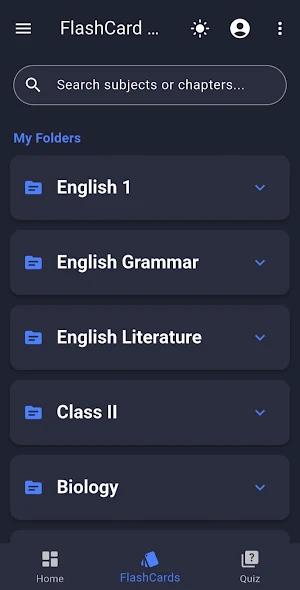FlashCard Screenshot 1