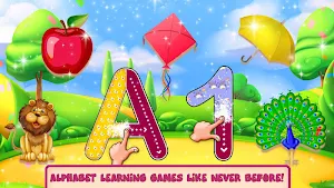 Learn ABC Alphabets & 123 Numbers Kids Game Screenshot 1