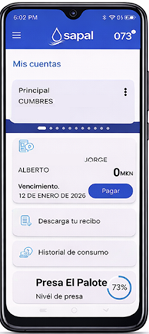Sapal Movil Plus Screenshot 1