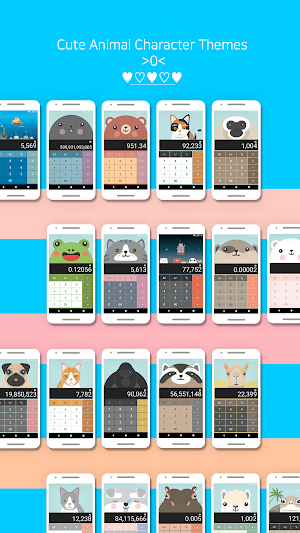 Animal Calculator -  Cute Animal calculator Screenshot 1