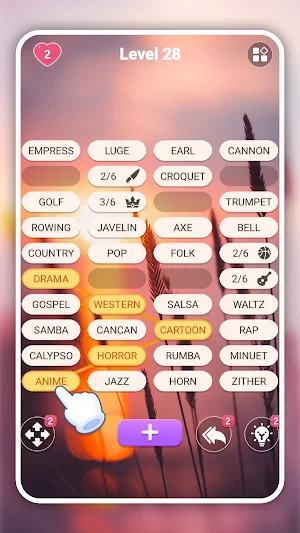 Associations Word Puzzle Game Screenshot 2
