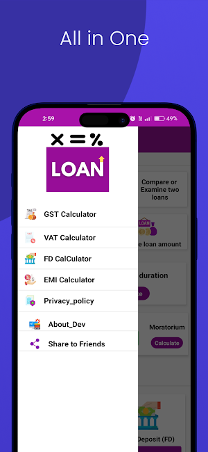 Emi Calculator Screenshot 3