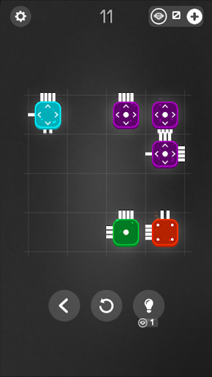 Combine it! - connected blocks of logic puzzle Screenshot 1