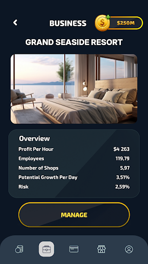 Cash Clicker: Bank Empire Screenshot 2