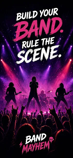 BandMayhem: Rock Band Manager Screenshot 0