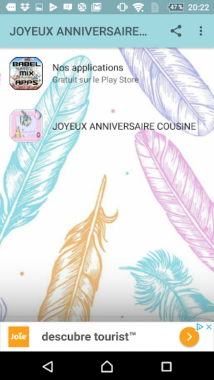 JOYEUX ANNIVERSAIRE COUSINE Screenshot 0