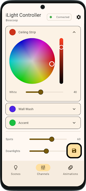 iLight Control Screenshot 1