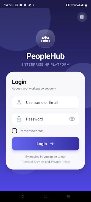 PeopleHub Screenshot 0
