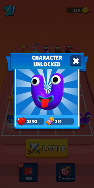 Merge Monster Alphabet Run Screenshot 3