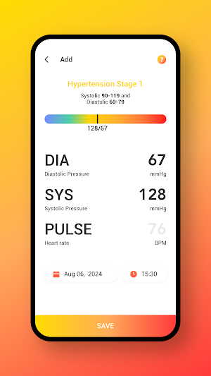 Pulse Record BP Screenshot 1