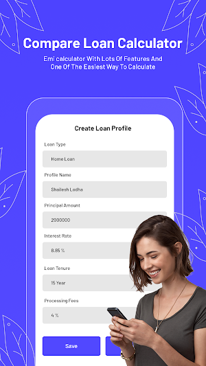 LoanTime - EMI Loan Calculator Screenshot 3