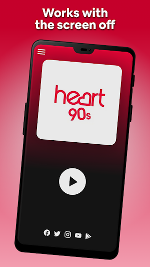 Heart 90s Radio Screenshot 2