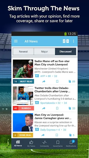 Unofficial Man City News Screenshot 2