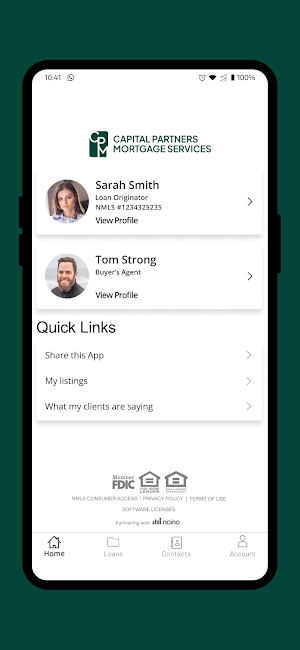 E-Track Mortgages Screenshot 0