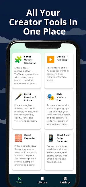 YouTube Script Writer AI Screenshot 2