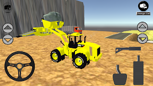 Stone Pit Dozer Simulator Screenshot 1