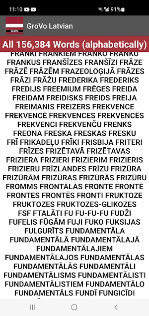 GroVo Latvian Screenshot 2
