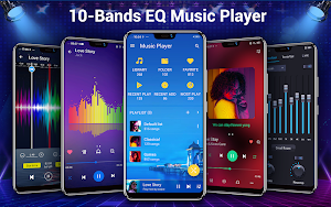 Music player - 10 bands equalizer Audio player Screenshot 0