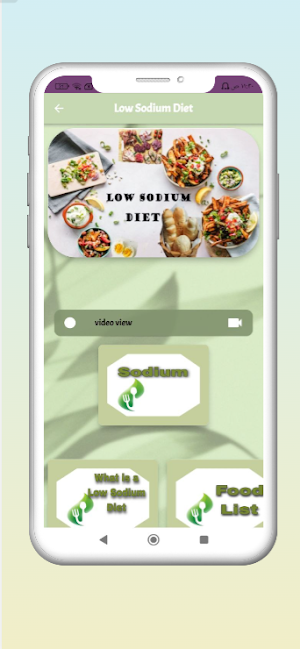 Low Sodium Diet Screenshot 0