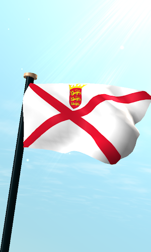 Jersey Flag 3D Live Wallpaper Screenshot 0