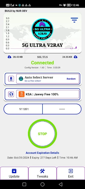 5G ULTRA V2RAY Screenshot 3