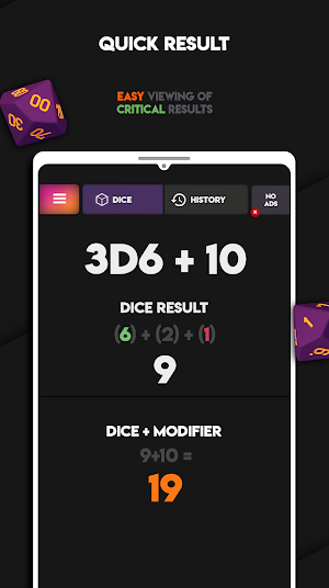 Rolld - Dice Roller Screenshot 2