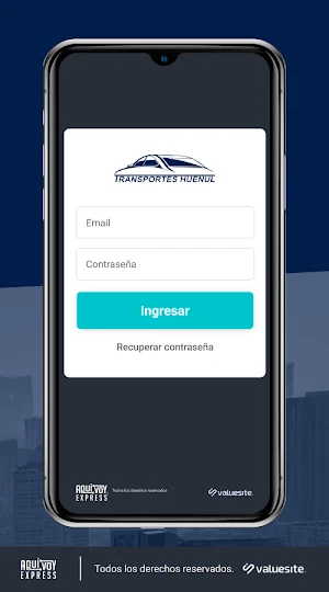Transportes Huenul Conductor Screenshot 1