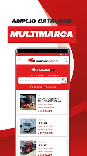 CamionYA Screenshot 2