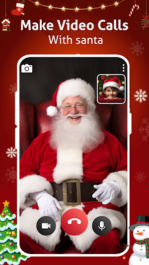 Santa Prank Call: Fake video Screenshot 0
