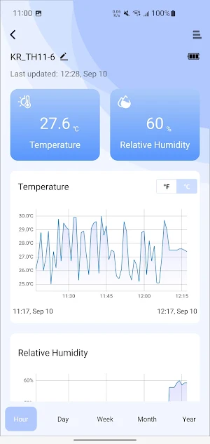 HumiTemp Screenshot 1