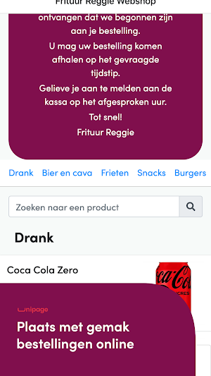 Frituur Reggie Antwerp Screenshot 0
