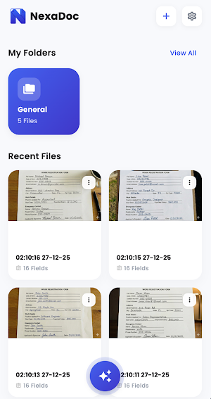 NexaDoc: AI Document Scanner Screenshot 0