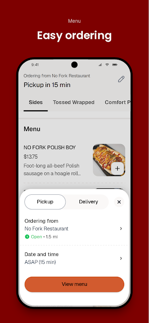 No Fork Restaurant Screenshot 2